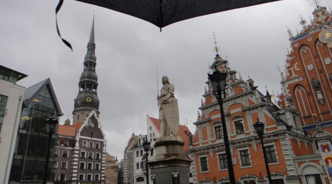 Rainy Riga, Latvia